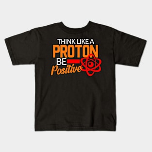 Proton Atom Science Chemist Chemistry Kids T-Shirt